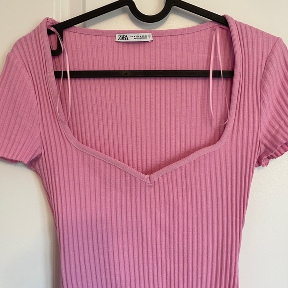 Calling all Barbie girls , pink Zara bodysuit - Picture 2 of 4